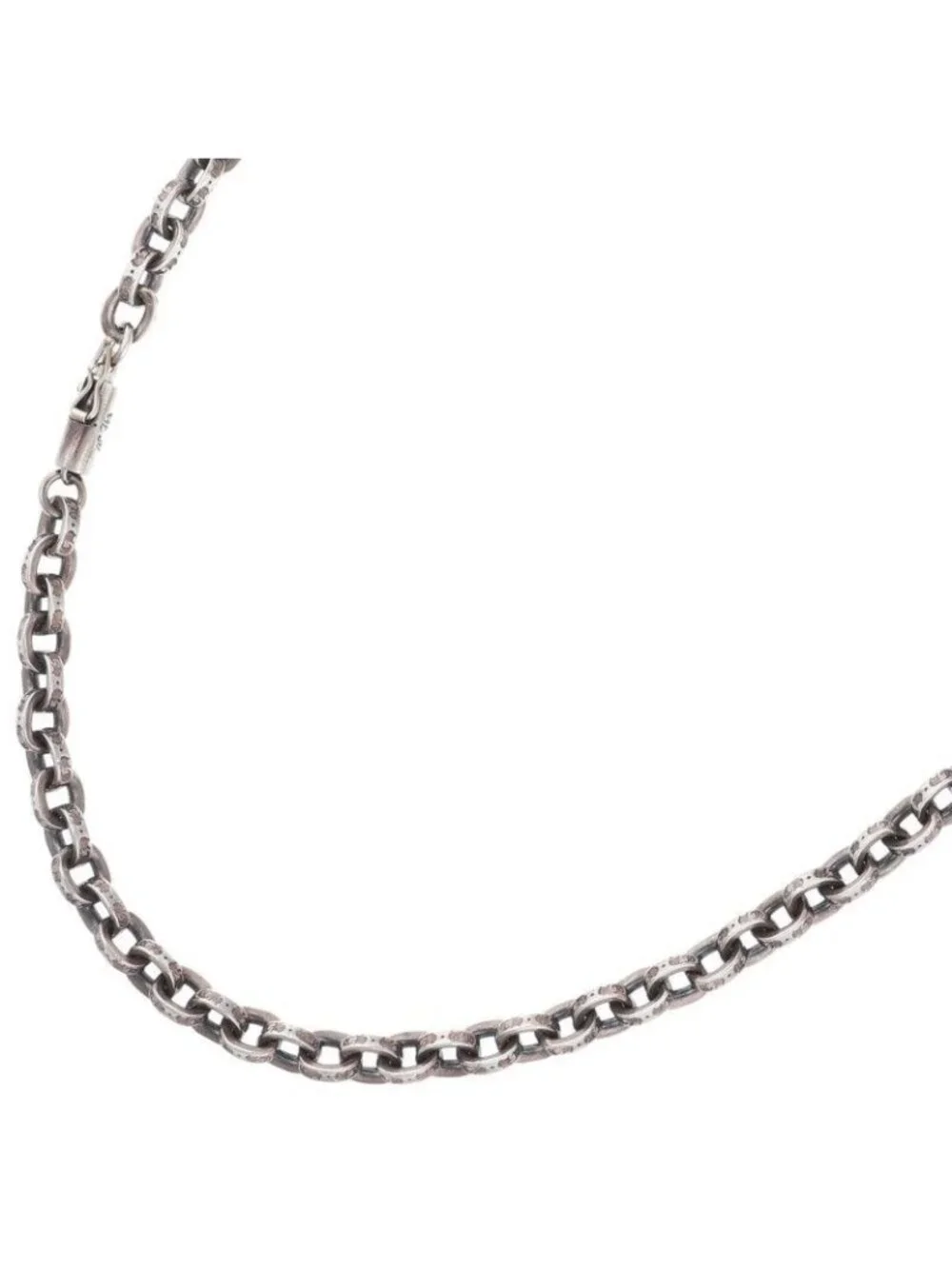 Chrome Hearts Paper Chain 20 Silver Necklace